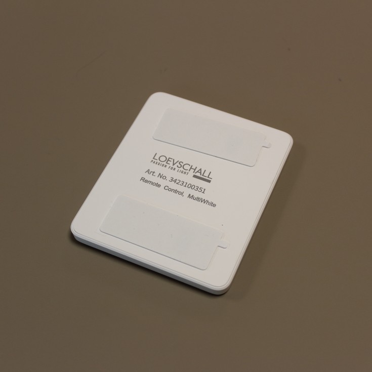 Loevschall Cue fjernbetjening, MultiWhite, hvid