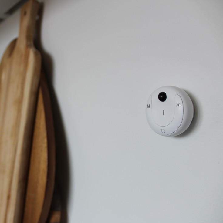 Loevschall Cue fjärrkontroll med sensor, MultiWhite, vit