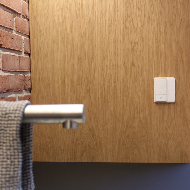 Loevschall Cue fjernbetjening, SingleWhite, hvid