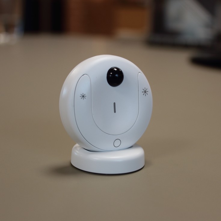 Loevschall Cue fjernbetjening med sensor, SingleWhite, hvid