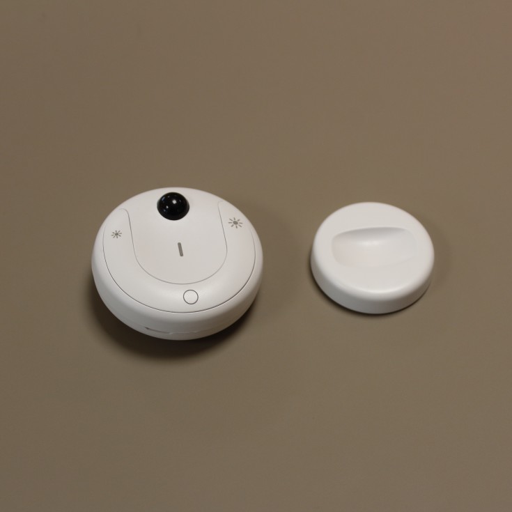 Loevschall Cue fjernbetjening med sensor, SingleWhite, hvid