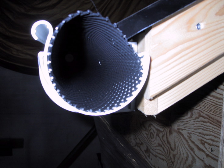 Expo-Net tagrenderør Ø90 mm, 2 meter