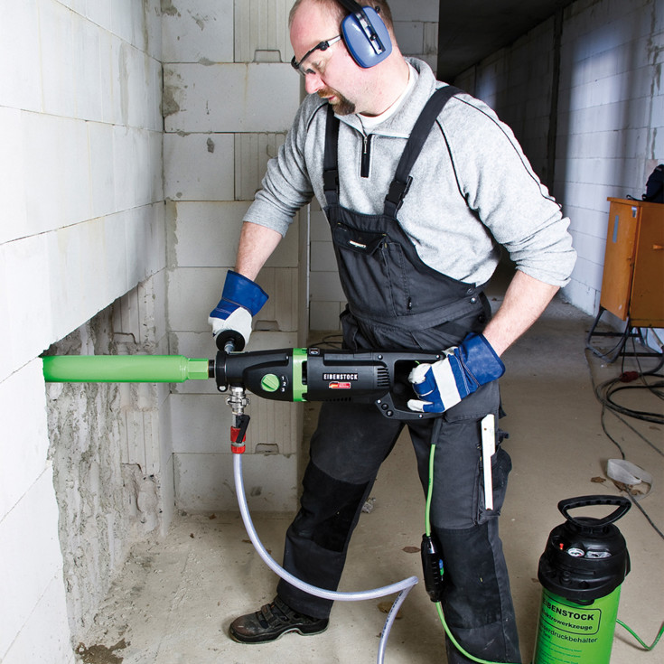 Eibenstock ETN 162/3 P diamantkerneboremaskine , våd/tør