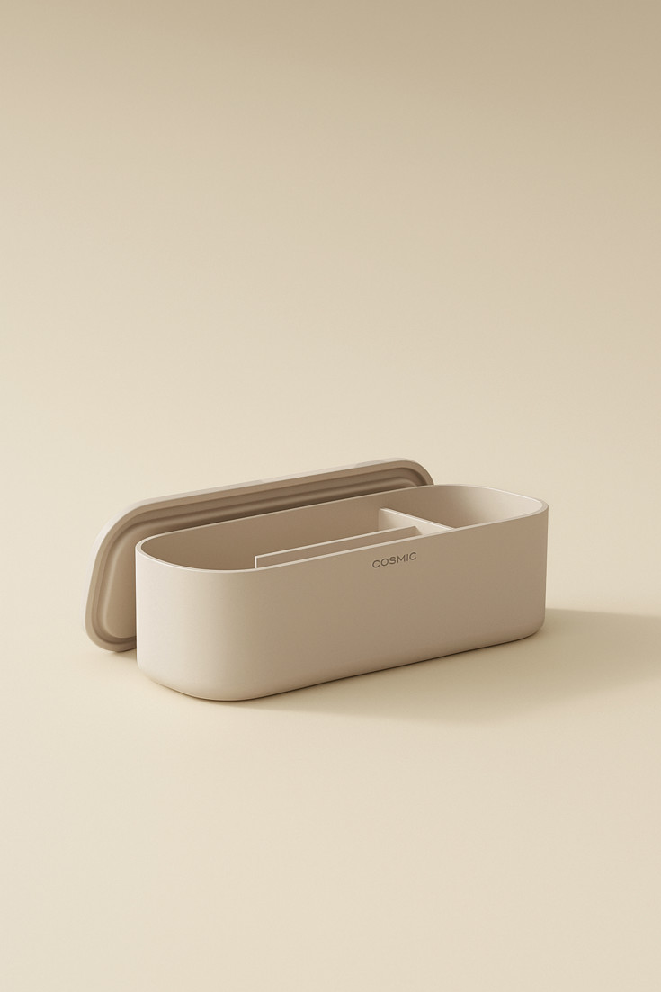 Cosmic Alife opbevaringskurv, beige
