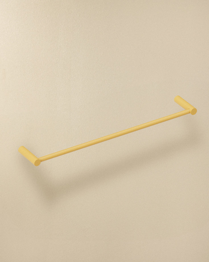Cosmic Logic håndklædestang, 39,5 cm, gul