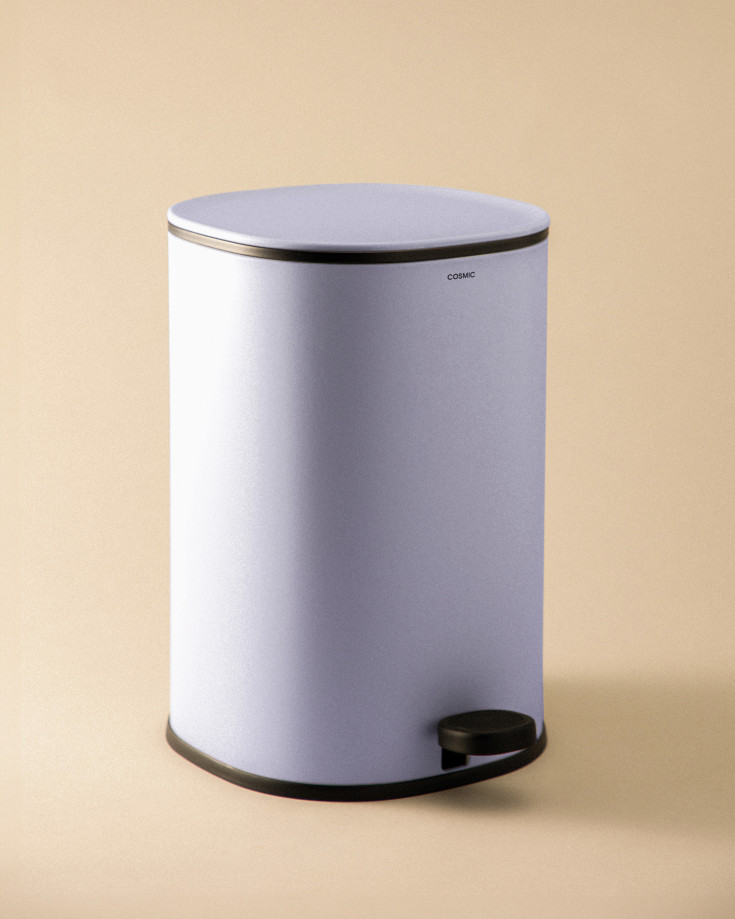 2 stk Cosmic Essentials toiletspand, 5 liter, lilla