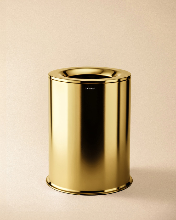 Cosmic Architect S+ toiletspand, 5 liter, guld
