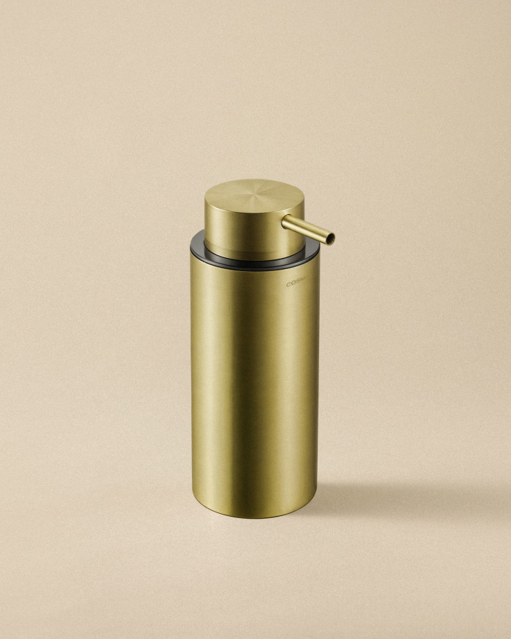 Cosmic Logic sæbedispenser, børstet guld