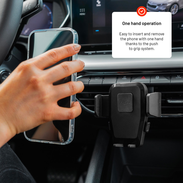 Fixed Iconiq Lock telefonholder til ventilationsgitter