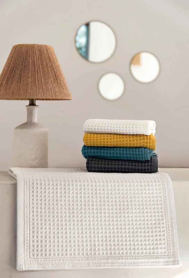 Sorema Favo gæstehåndklæde, 30x50 cm, grøn