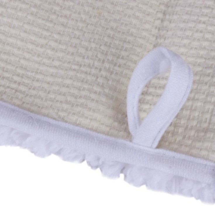 Spirella bademåtte, 50x70 cm, mat hvid