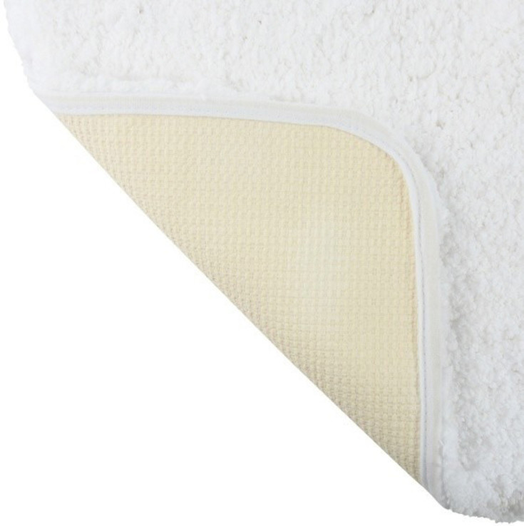 Spirella bademåtte, 50x70 cm, mat hvid