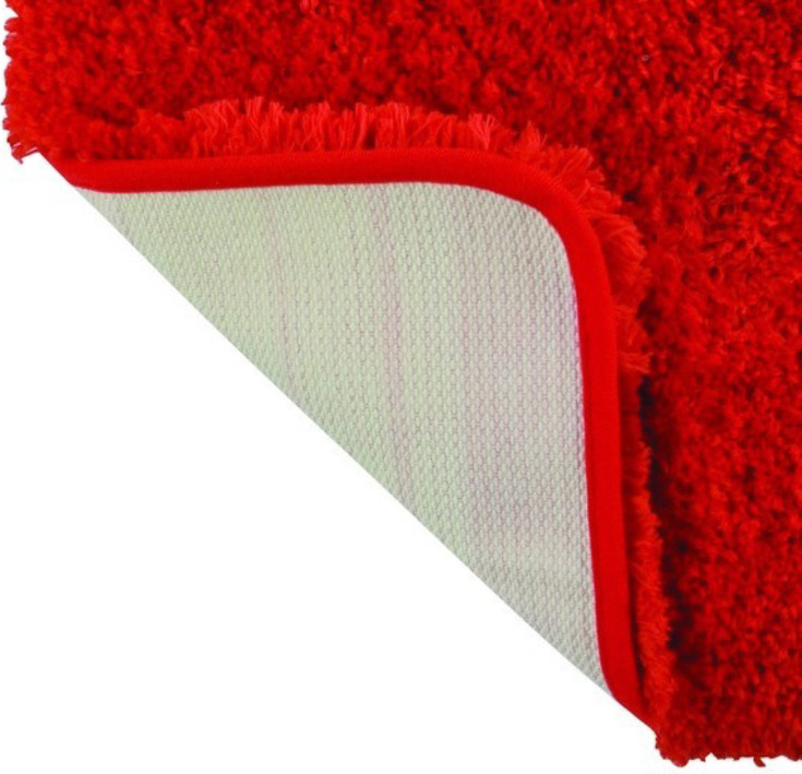 Spirella bademåtte, 50x70 cm, mat rød