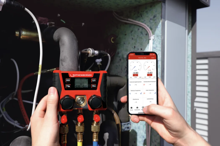 Rothenberger ROCOOL mini manifold til klimaanlæg og varmepumper