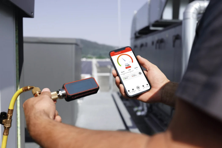 Rothenberger ROVAC PRO digitalt vakuummeter, sensorteknologi