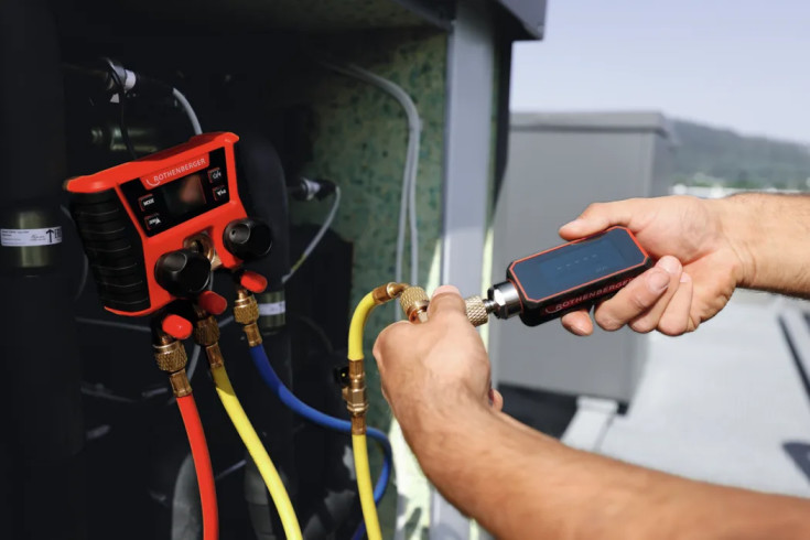 Rothenberger ROVAC PRO digitalt vakuummeter, sensorteknologi