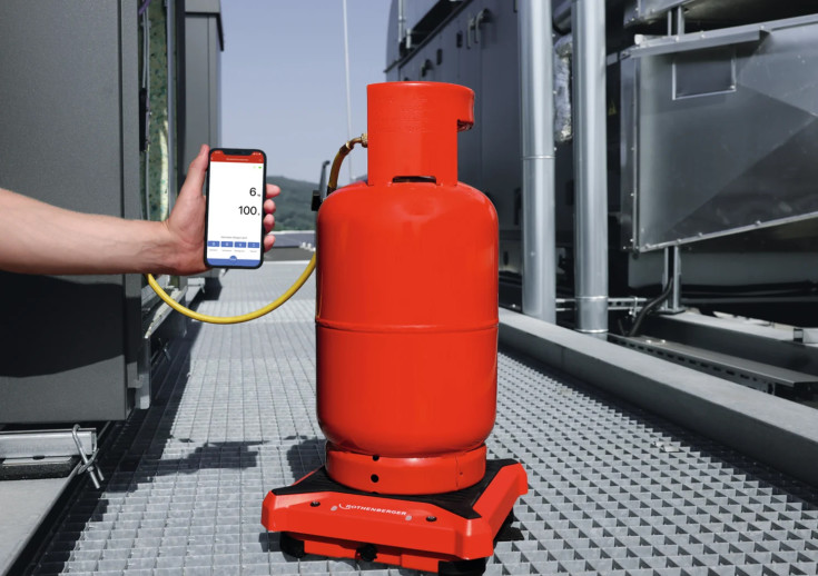 Rothenberger ROSCALE 150 digital vægt til kølemiddel, 150 kg