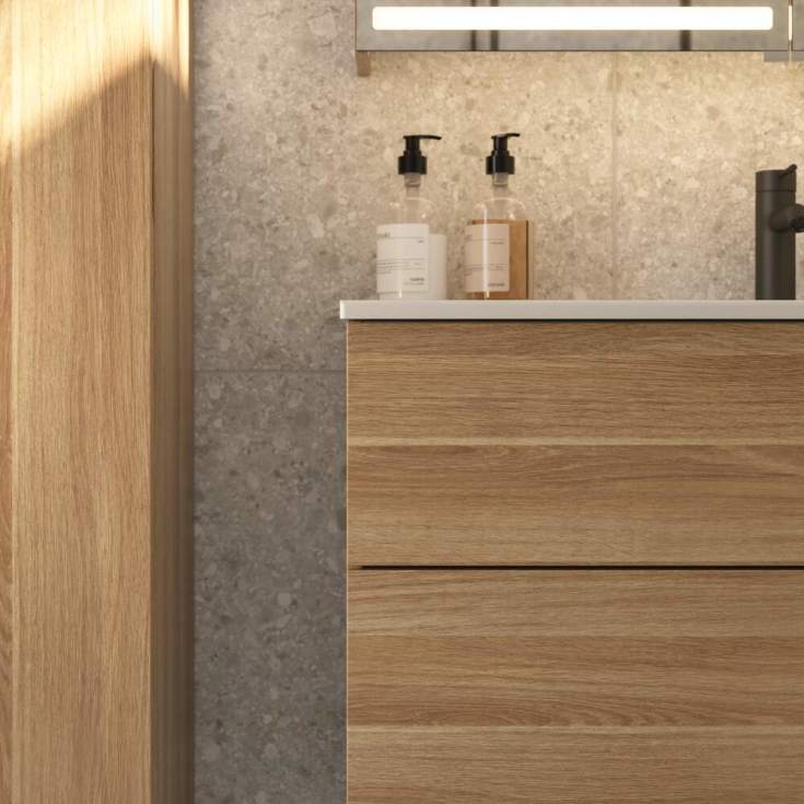 Dansani Luna møbelpakke, 61x45,5 cm, eg