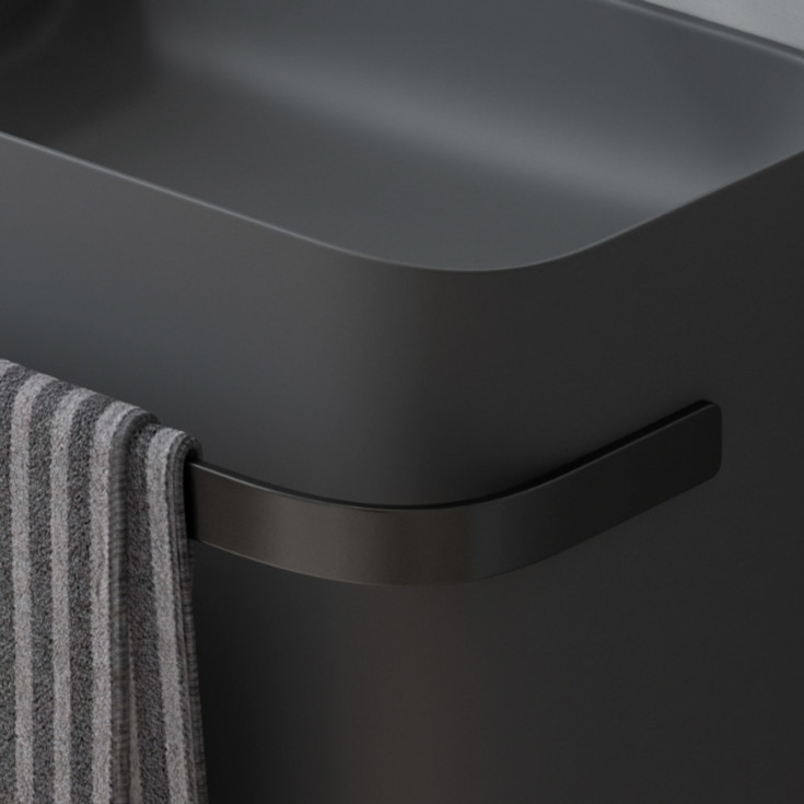 Copenhagen Bath Yuno Rail 41 Servant, 41x24x30 cm, grå matt
