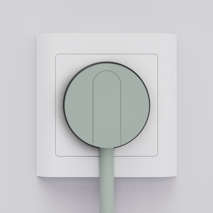 Norm stikprop, uden jord, grøn