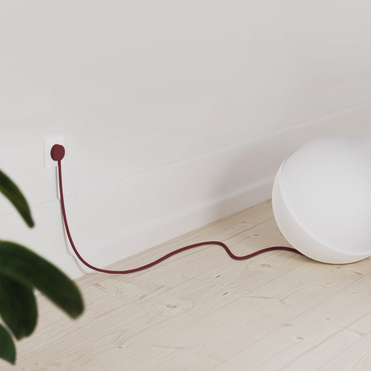 Norm stikprop, med jord, rød