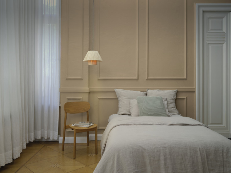 OSRAM DECOR Bamboo Paper Hut Pendant 280mm 1XE27 brun