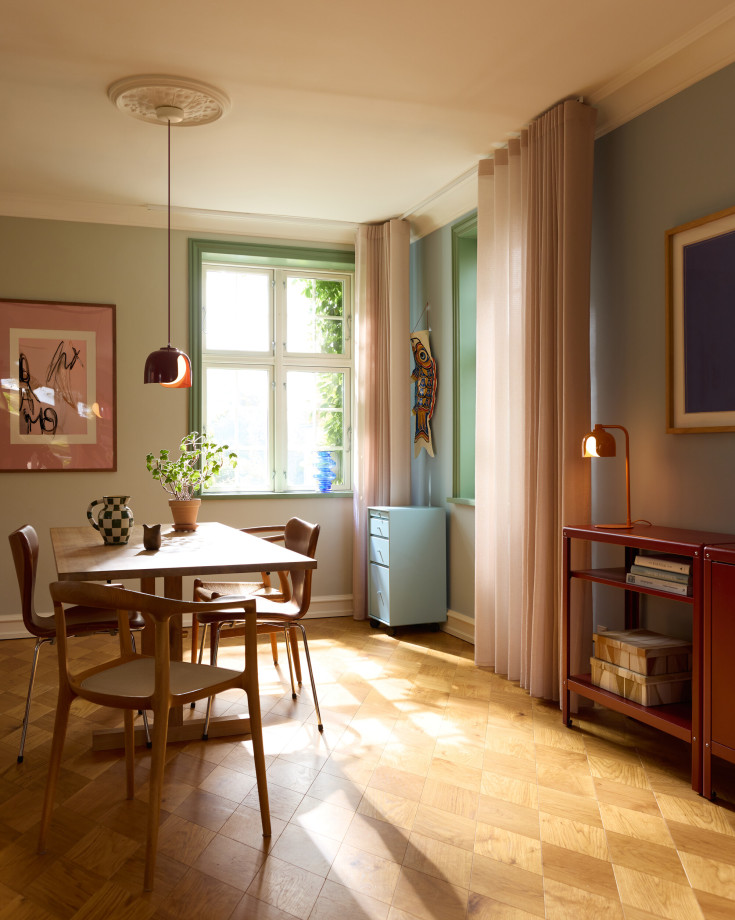 OSRAM DECOR Corolle Pendant E27 rød