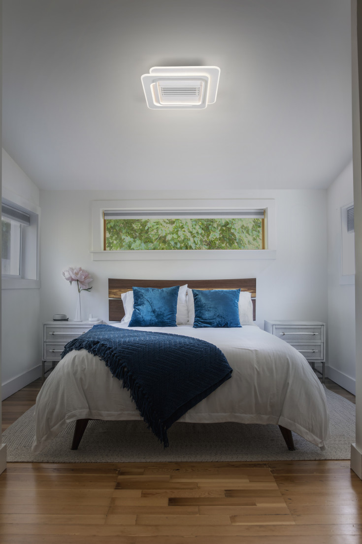 OSRAM Ceiling Fan Grill Ring 55W CCT hvid