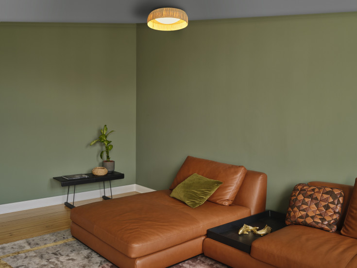 OSRAM DECOR Bamboo Paper Ceiling 2700lm 500mm 28W/830 brun