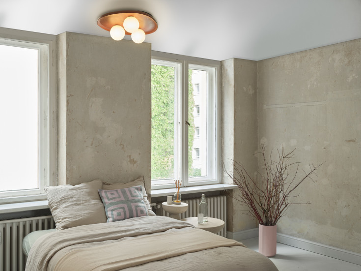 OSRAM DECOR Clay Nest Ceiling 3XG9 brun