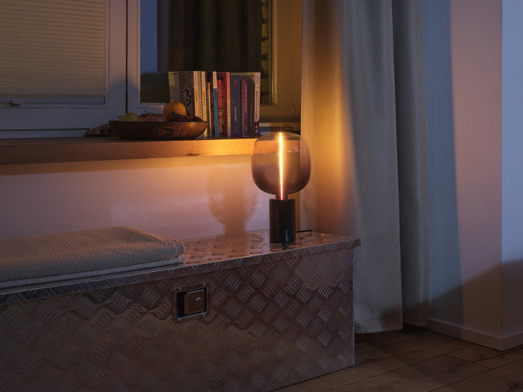 Osram Decor Marble bordslampfot, svart