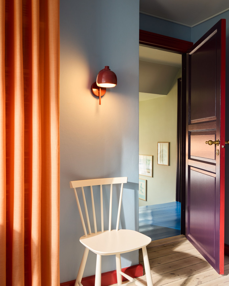 Osram Decor Corolle væglampe, rød