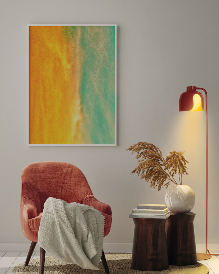 OSRAM DECOR Corolle Floor E27 rød