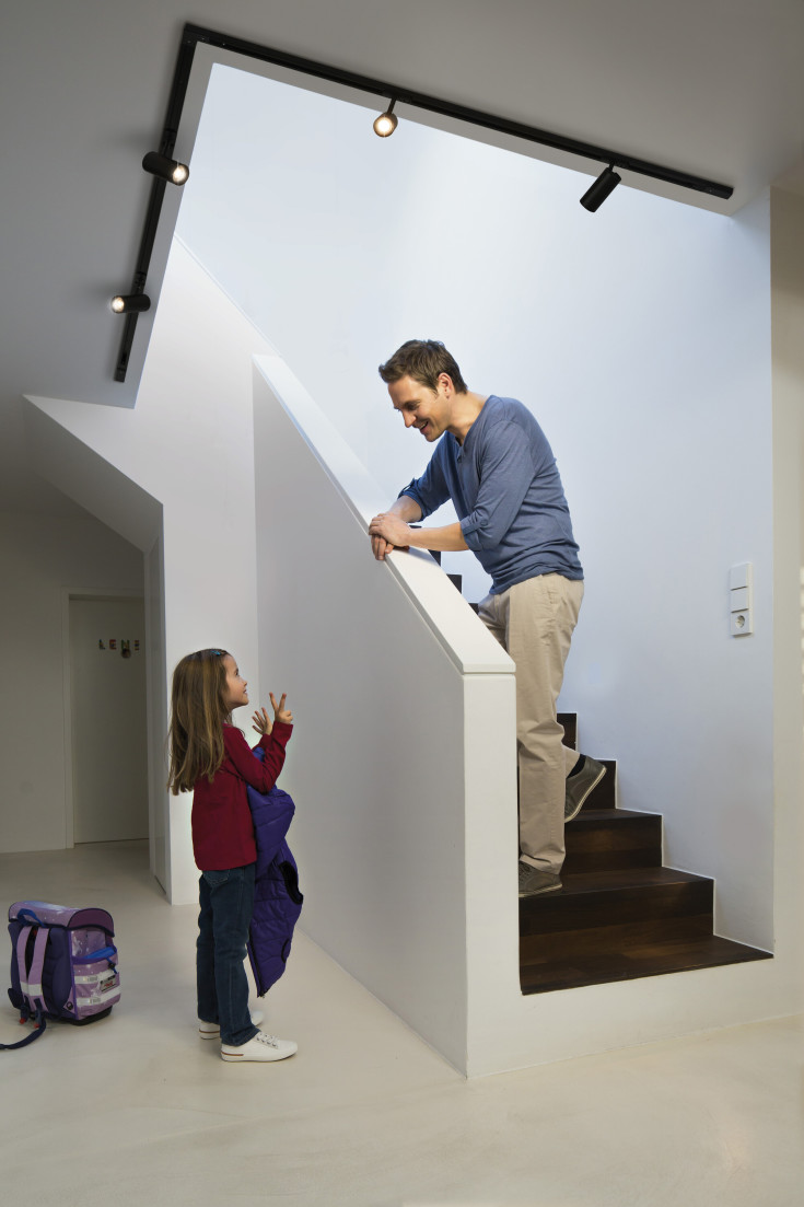 Osram Tracklight 1F strømskinne, 1 meter, sort