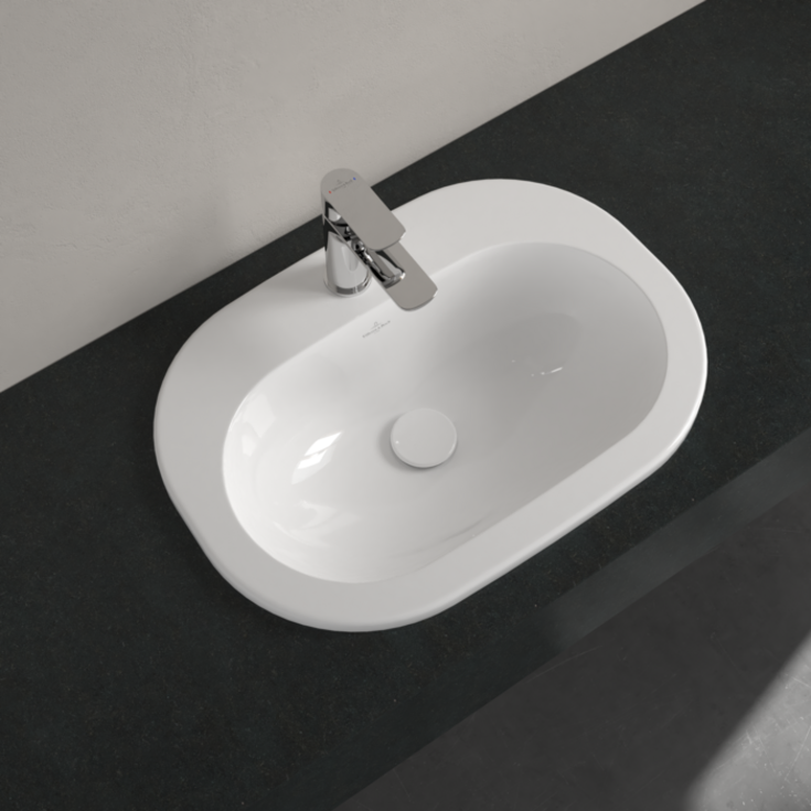 Villeroy & Boch O.Novo tvättställ, 56x40,5 cm, vit