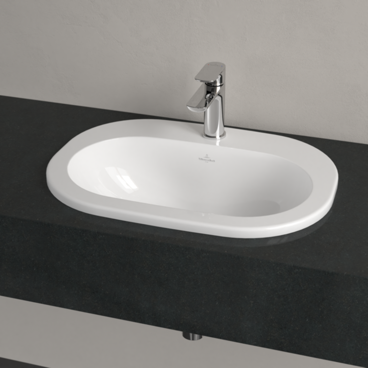 Villeroy & Boch O.Novo tvättställ, 56x40,5 cm, vit