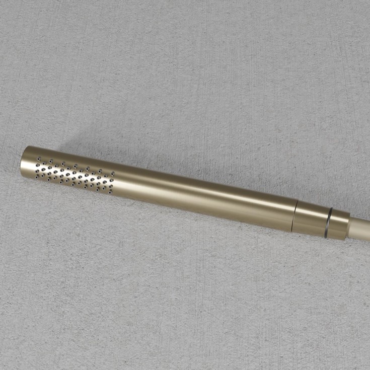 Scandtap Pleasure håndbruser, børstet guld