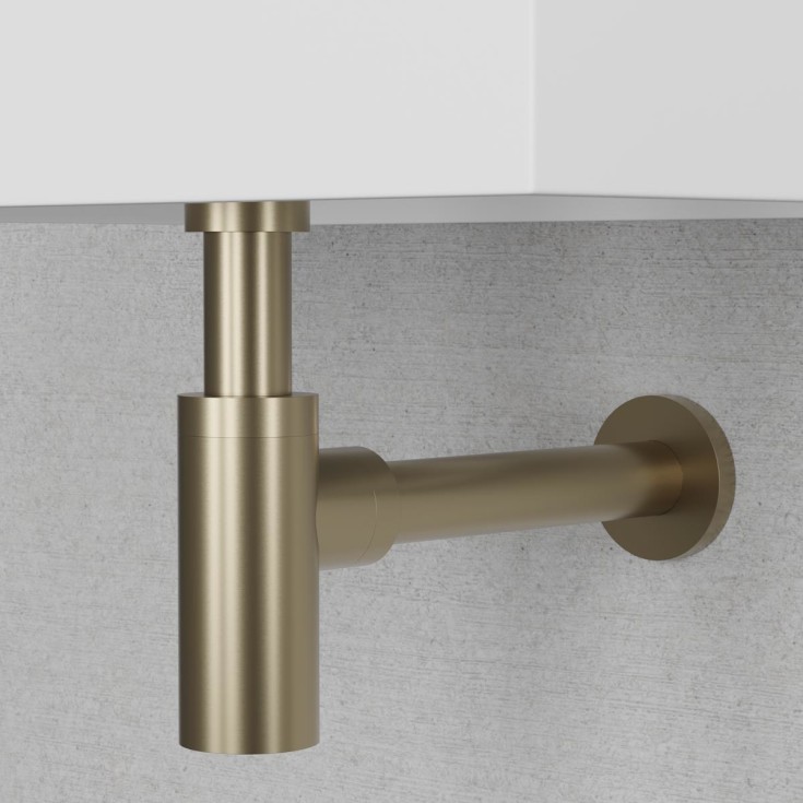 Scandtap Style vandlås, børstet guld