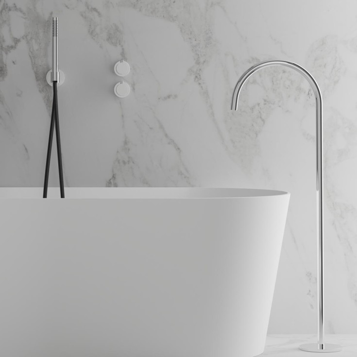 Scandtap Harmonized Bliss 4 badekarsarmatur, classic