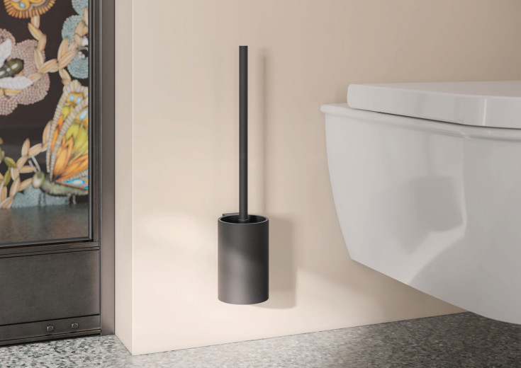 Hewi System 900 toiletbørste, sort