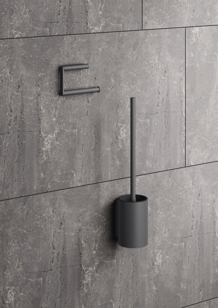 Hewi System 900 toiletbørste, grå