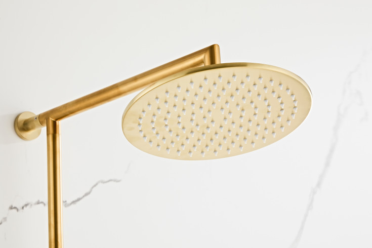 Zen Sanitary brusesæt, messing