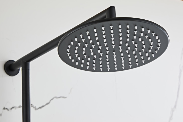 Zen Sanitary duschset, svart