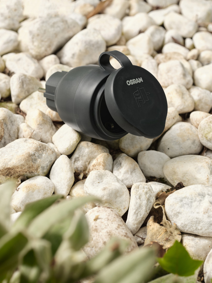 Osram Smart+ Matter Outdoor Compact  Plug 16A energimåler WiFi
