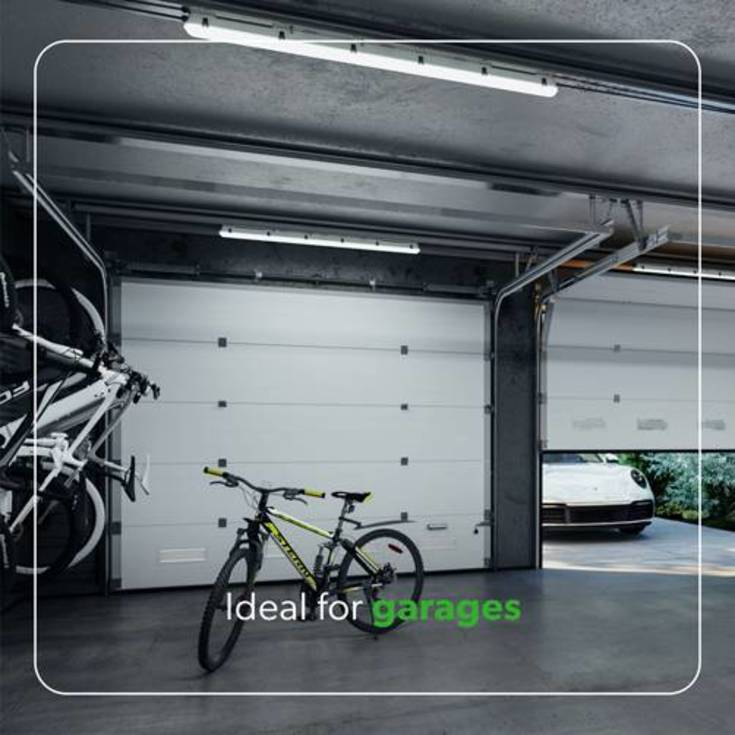 4lite Valde lysarmatur med sensor, 33-60W, 150 cm