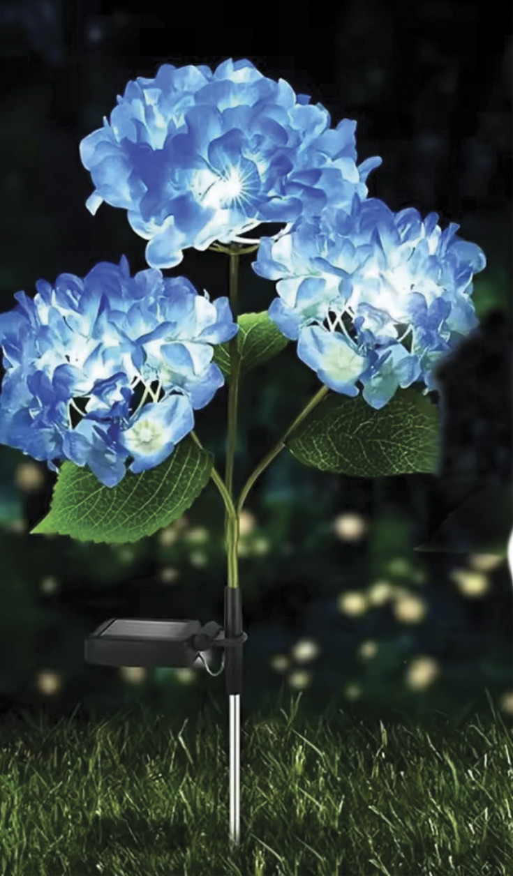Veli Line Hortensia bukett med ljus