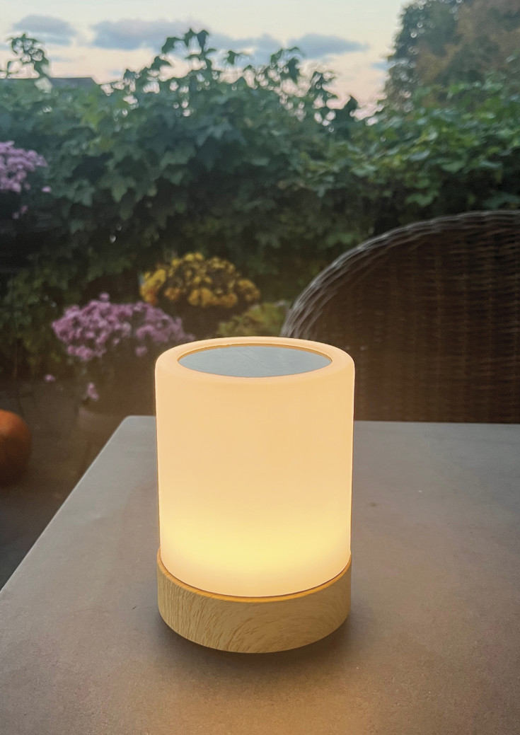 Veli Line Mood Light genopladelig bordlampe