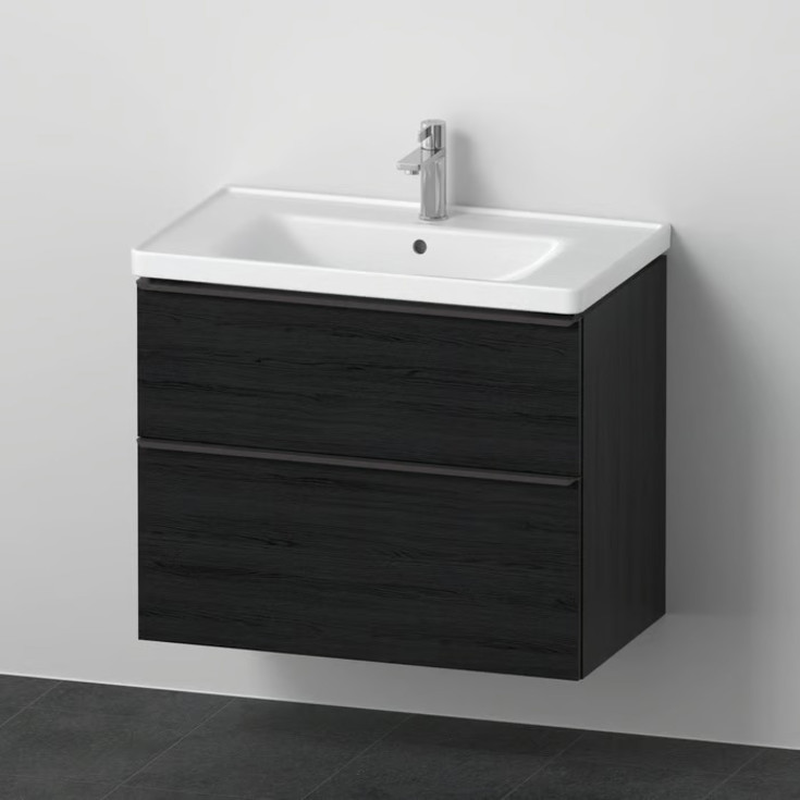 Duravit D-Neo møbelpakke, 80x48 cm, sort eg