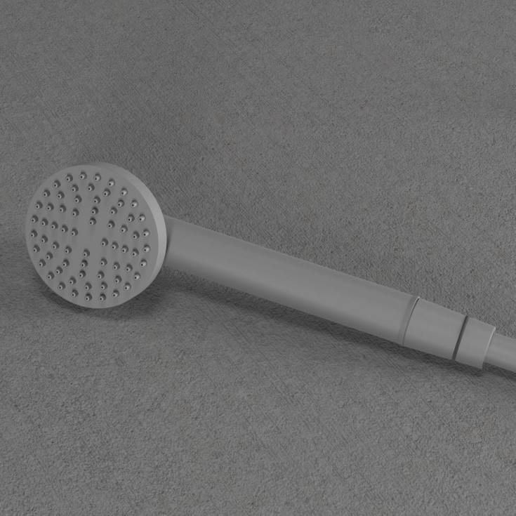 Scandtap Pleasure håndbruser, mat grå
