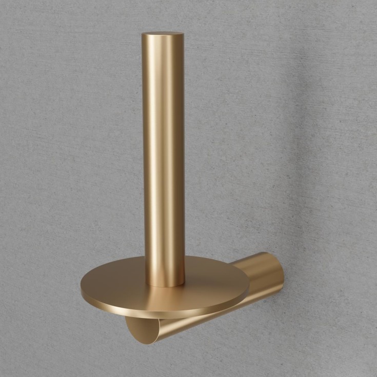 Scandtap Style reservepapirholder, børstet messing